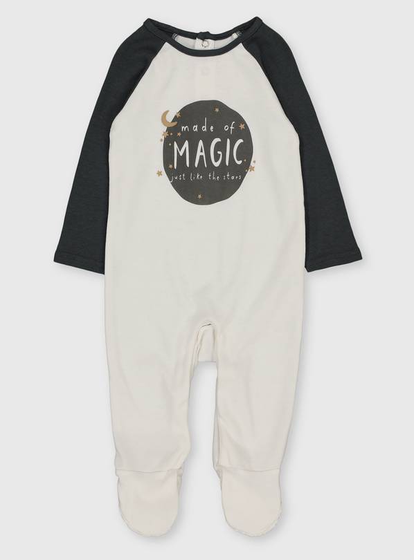 Buy White Made Of Magic Sleepsuit Newborn Sleepsuits and pyjamas